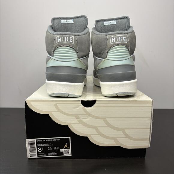 Size 8.5 W - Air Jordan 2 Retro Cool Grey - Picture 5 of 6